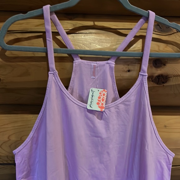 Free People NWT💥LAST ONE💥Hot Shot Mini Dress Size Small and M in Bright Orchid - Picture 6 of 10